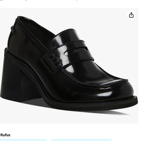 Steve Madden | Women's Universe Block-Heel Tailored Loafers - Picture 1 of 9